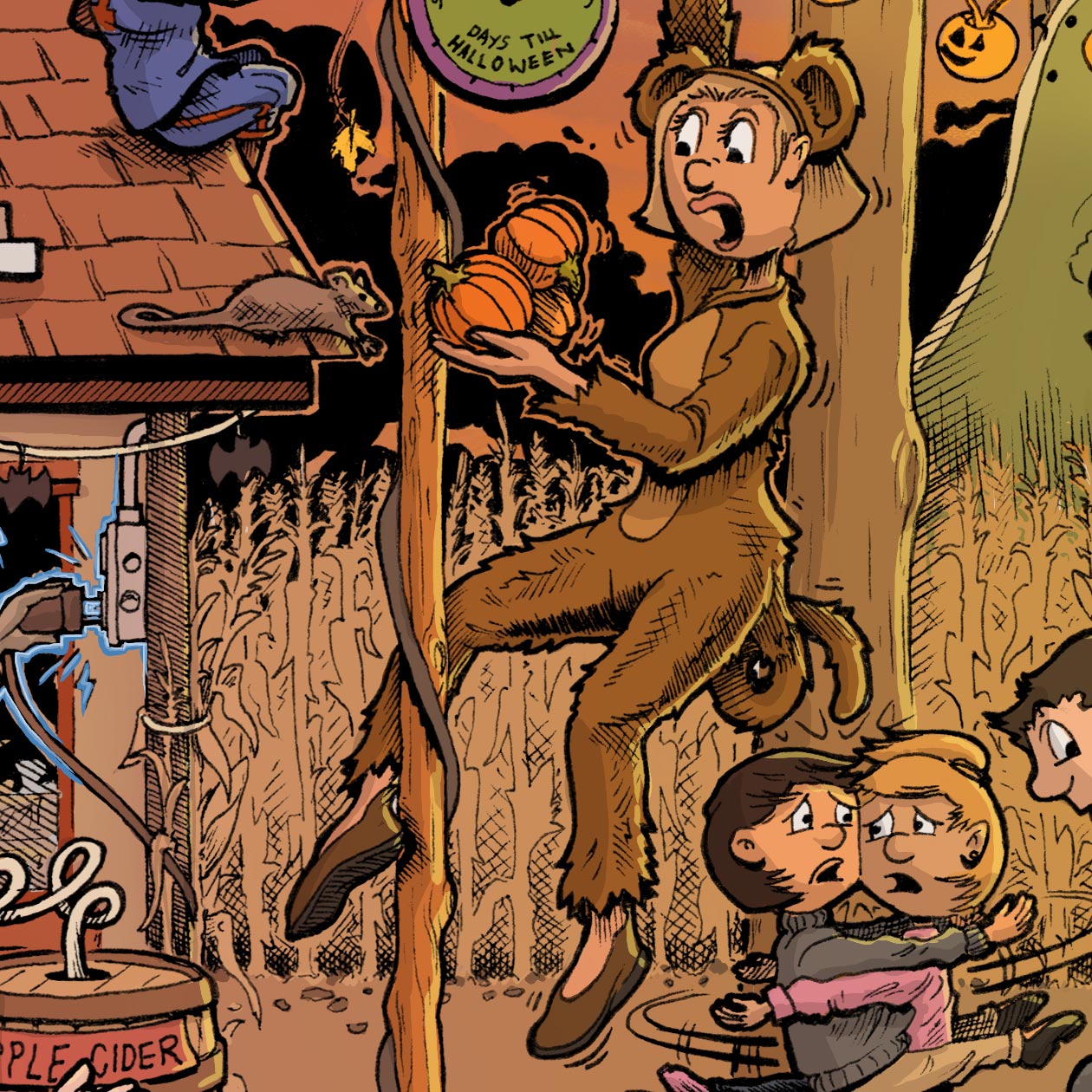 Pumpkin Farm - Full Color Print